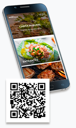 Carta digital con QR